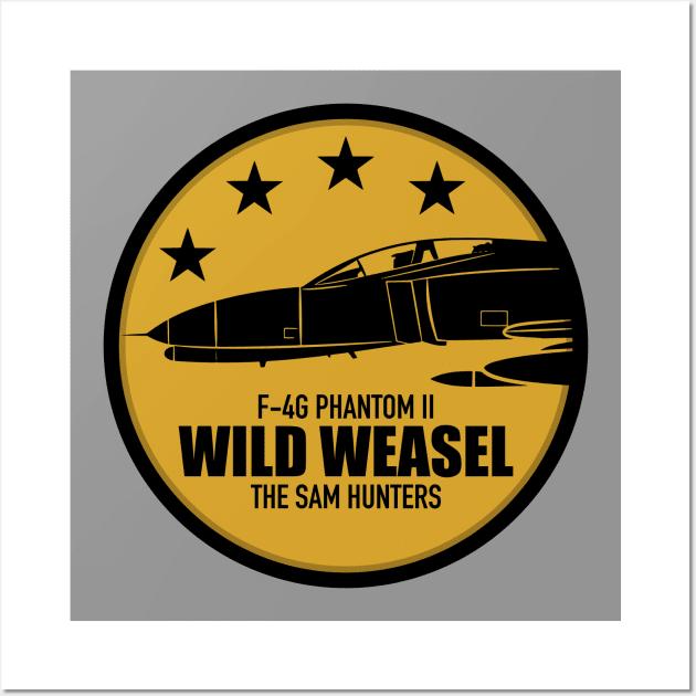 F-4 Phantom II Wild Weasel Wall Art by TCP